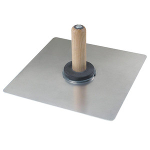 KRAFT TOOL Kraft Tool Aluminum Hawk, 12in x 12in w/ Wood Handle 