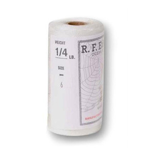 RF EDERER RFE Nylon Seine Twine, .25lb Tube #6 White RF EDERER RFE Nylon Seine Twine, .25lb Tube #6 White