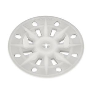 TRUFAST-WALLS TRUFAST Walls Plasti-Grip Ci Prong Washer, 1000/bx 