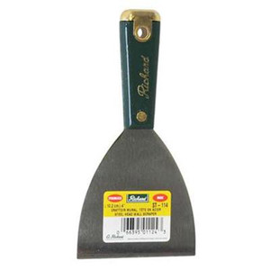 RICHARD Richard Tools Flex Stainless-Steel Taping Knife w/ Brass Hammerhead, 4in RICHARD Richard Tools Flex Stainless-Steel Taping Knife w/ Brass Hammerhead, 4in