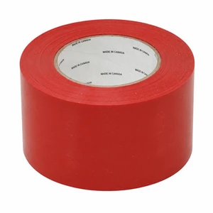 Tape-Pak Red Stucco Tape, 4in x 180ft