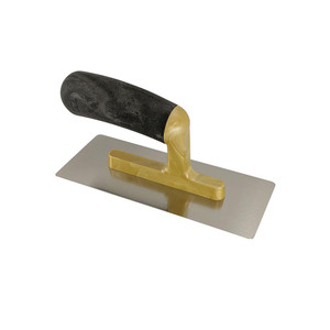 WIND-LOCK Wind-lock SS Plastic Base Venetian Trowel, 7-7/8in x 3-1/8in w/ Comfort Soft Handle WIND-LOCK Wind-lock SS Plastic Base Venetian Trowel, 7-7/8in x 3-1/8in w/ Comfort Soft Handle