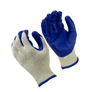 Seattle Glove 40 Blue Latex Palm Gloves, Large