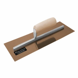 Original Curry Tool Golden Stainless Steel Finishing Trowels, 5in x 13in