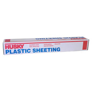 HUSKY Husky Clear Poly Sheetng 1mil, 9ft x 400ft 