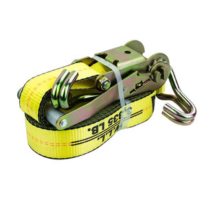 SUR-PRO Sur-Pro Ratchet Tie Down, 2in x 27ft, J-Hook SUR-PRO Sur-Pro Ratchet Tie Down, 2in x 27ft, J-Hook