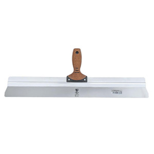 A2Z SCILAB 8-Inch Stainless Steel Lab Spatula – PVC Comfort Handle, 4” Blade