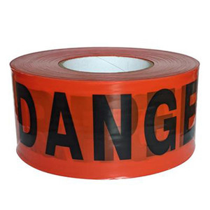 SHURTAPE Shurtape Red Danger Tape, 3in x 1000ft 