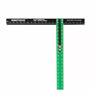  USG Sheetrock T-Square, 54in, Box of 4 