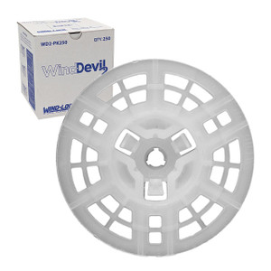Wind-lock Wind-Devil® 2 Plate, 2in Diameter Plastic Washer