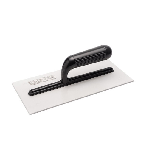 WIND-LOCK Wind-lock White PVC Italian Finishing Float, 2in X11in with Plastic Handle  