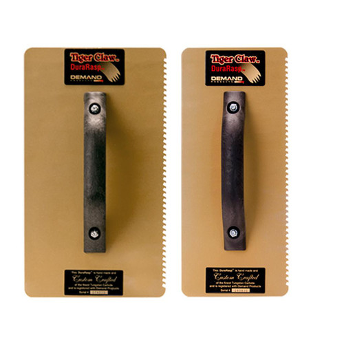 DEMAND PRODUCTS Demand Products Tiger Claw DuraRasp Kit, (1) 4in x 14in & (1) 6in x 14in Rasps 