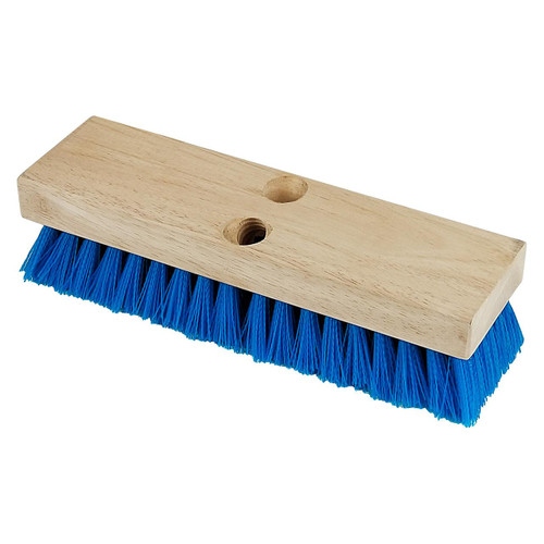 KRAFT TOOL Kraft Tool Deck Brush, 10in x 3in with 1-3/4in Trim 