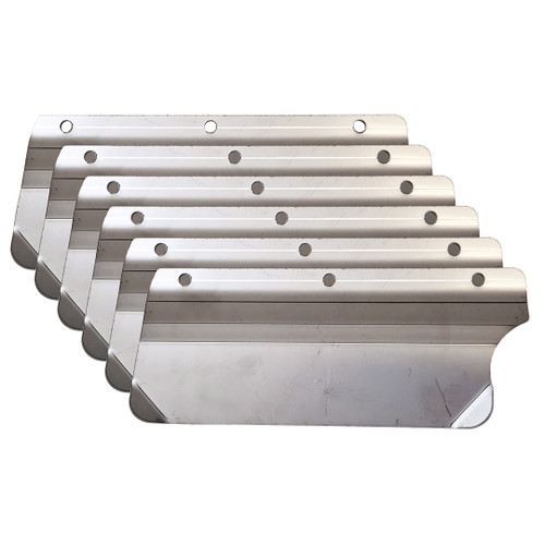 Rokamat Steel Trowel Blades (6 pcs) for use with Rokamat Skate Tool