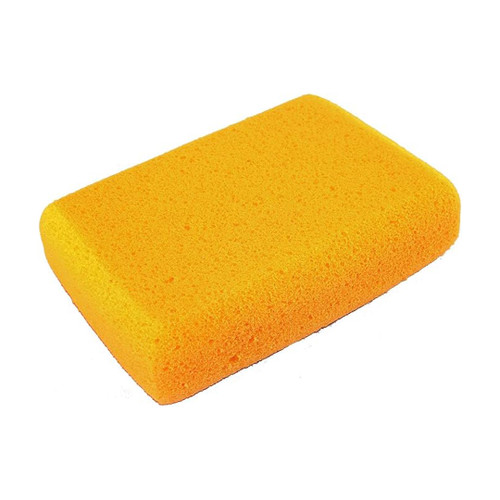 Bon Tool Grouting Sponge, 7-1/4in x 4-1/2in x 1-1/2in , Yellow