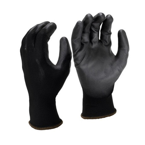 Seattle Glove BPU4 Black Polyurethane Palm Gloves, XL