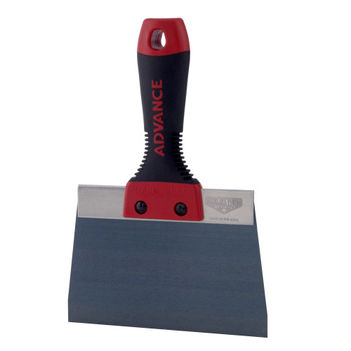 Advance Cool Grip II Drywall Taping Knife, Blue Steel, 6in