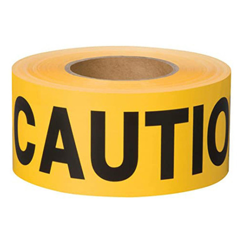 SHURTAPE Shurtape Yellow Caution Tape, 3in x 1000ft 