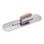 KRAFT TOOL Kraft Tool Stainless-Steel Pool Trowel, 14in x 4in w/ Wood Handle 