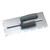 WIND-LOCK Wind-Lock Custom Stainless-Steel Notched Trowel, 5in x 12in w/ Comfort Soft Handle 
