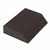 WIND-LOCK Wind-lock Imperfect Single Angle Sanding Sponge, Fine/Fine, 5in x 3in x 1in, Min Order 100 