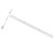 JOHNSON LEVEL Johnson Level Aluminum T-Square, 48in x 3/16in, Box of 2 