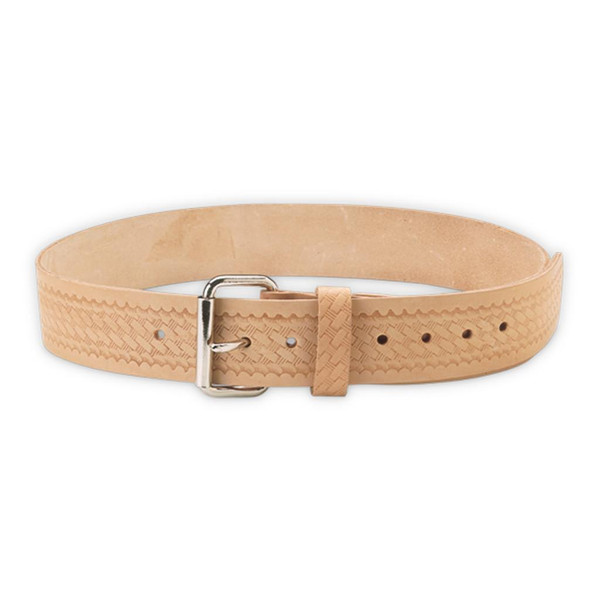 CUSTOM LEATHERCRAFT CLC 2in Embossed Leather Work Belt, 29in-46in Waist 