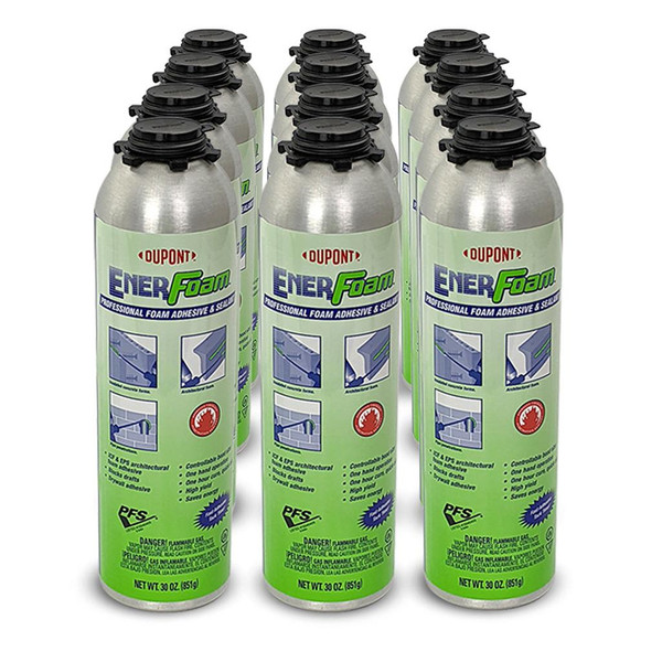 Dupont DuPont Enerfoam Gun Foam, 12, 30oz Cans per Case 