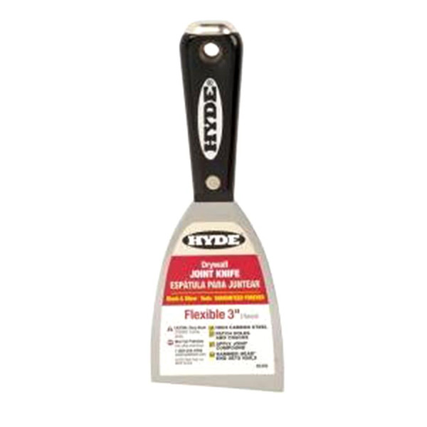 HYDE TOOLS Hyde Black and Silver 3in Scraper w/ Hammerhead Handle 