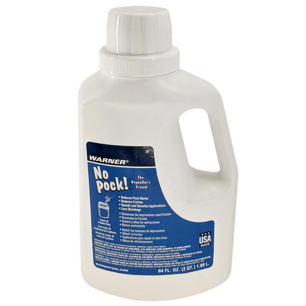 WARNER Warner No Pock Drywall Mud Additive, 64oz, Min Purchase 2 Bottles 