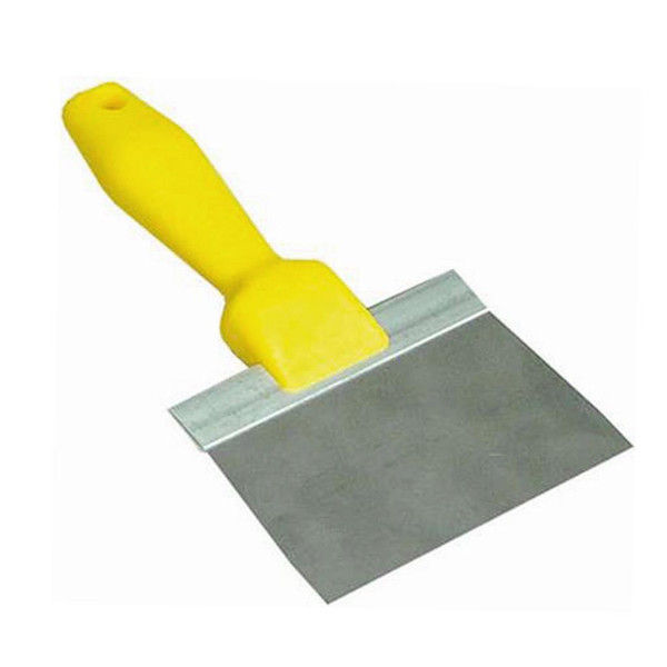 WAL-BOARD TOOL Wal-Board Stainless-Steel Taping Knife w/ Yellow Textured Handle, 10in 