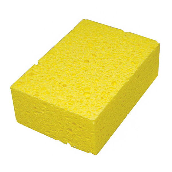 KRAFT TOOL Kraft Tool Cellulose Sponge, 6-1/2in x 4-1/4in x 2-1/4in, Yellow 