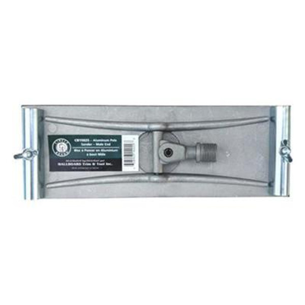 CIRCLE BRAND (WBTT) Circle Brand Aluminum Sander Head Only w/ Male Threaded End 