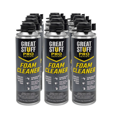 DuPont Great Stuff Pro Gun Cleaner, 12, 12oz Cans - Wind-lock
