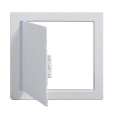 Acudor Plastic Access Panel, 14in x 14in Access Opening - Wind-lock
