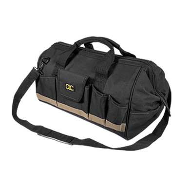 Custom LeatherCraft 18in Megamouth Tool Tote Bag - Wind-lock