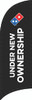 Under New Ownership Feather Flag