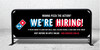 We're Hiring Large Cafe Barrier (2 x 0.9m) 