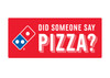 Did Someone Say Pizza Bumper Sticker