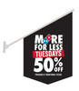 More For Less Tuesdays Shopfront Flags