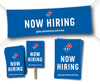 Now Hiring Blue Promo Pack