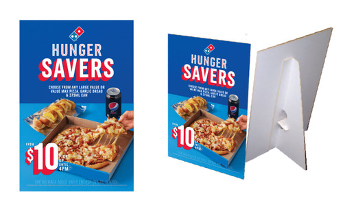 Hunger Savers Counter Card