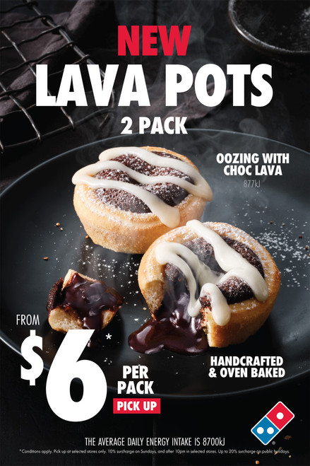 Lava Pots Electrostatic Window Poster