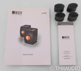 KEF LS50 Bookshelf Speakers; Carbon Black Pair; LS-50