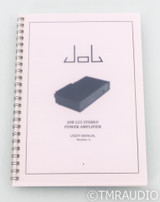 Job 225 Stereo Power Amplifier; Silver