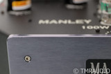 Manley Snapper Mono Tube Power Amplifiers; Black Pair