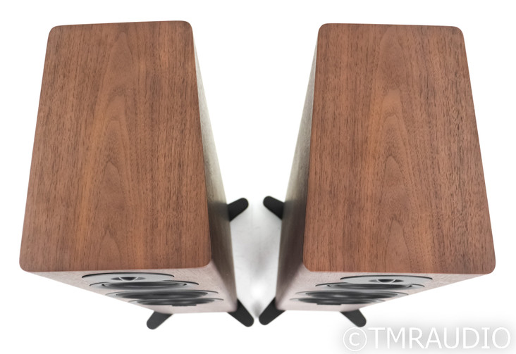 Dynaudio Evoke 50 Floorstanding Speakers; Walnut Wood Pair