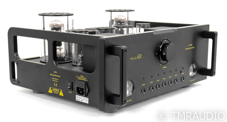 Allnic L-7000 Stereo Tube Preamplifier; Remote; Black