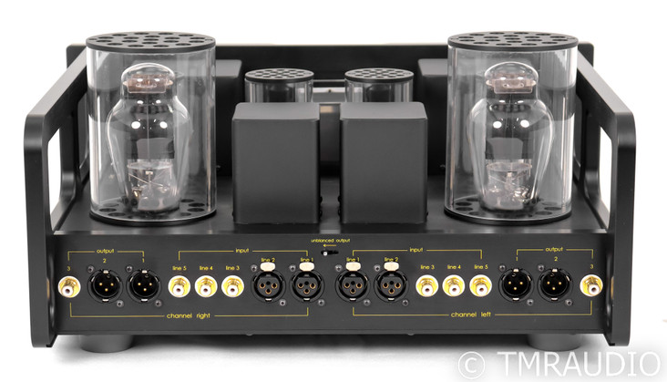 Allnic L-7000 Stereo Tube Preamplifier; Remote; Black