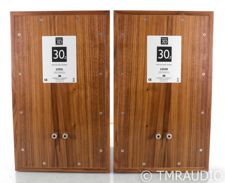 Harbeth M30.2 XD Bookshelf Speakers; Walnut Pair